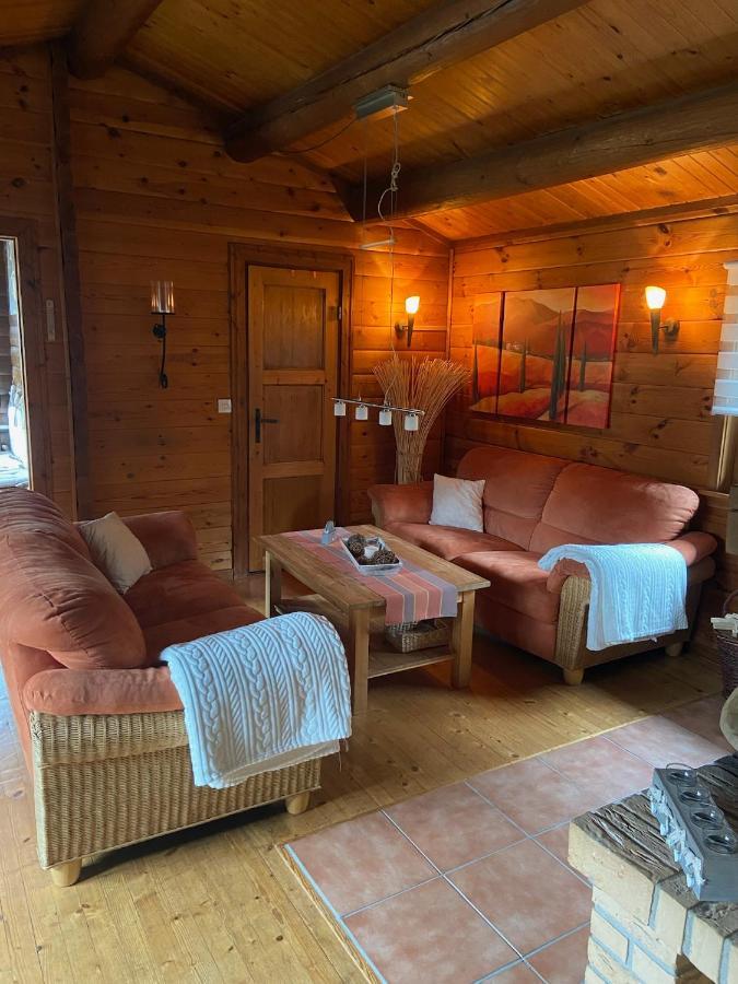 Blockhaus Ferienzauber Villa Bromskirchen Екстериор снимка